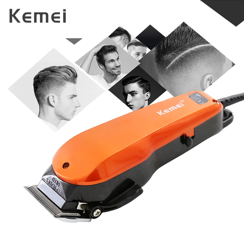 Машинка для стрижки волос Kemei F30 профессиональная регулируемый мощный триммер