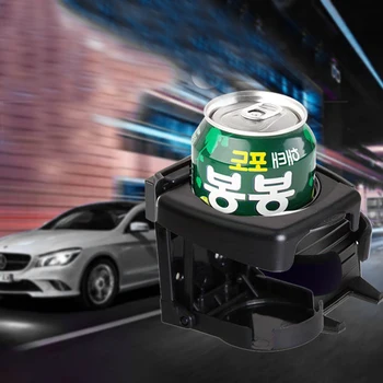 

Bottle Holder Car Storage Accessories Parts Auto Cup Mount Beverage Stand With Screws Universal Folding Seat Simple Drinking