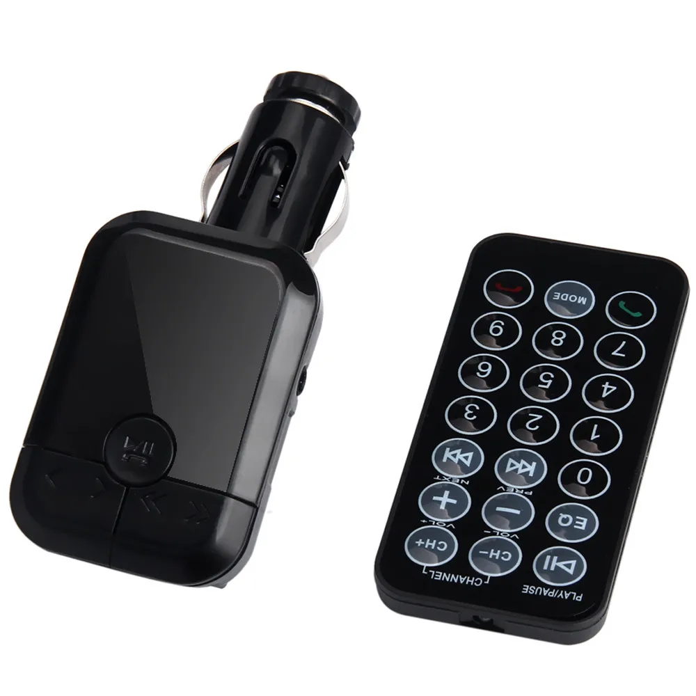 

USB Charger LCD Car Kit MP3 Bluetooth FM Transmitter With Hands-Free Gift Wirelessly Transmit VSuitable For IPhone Android