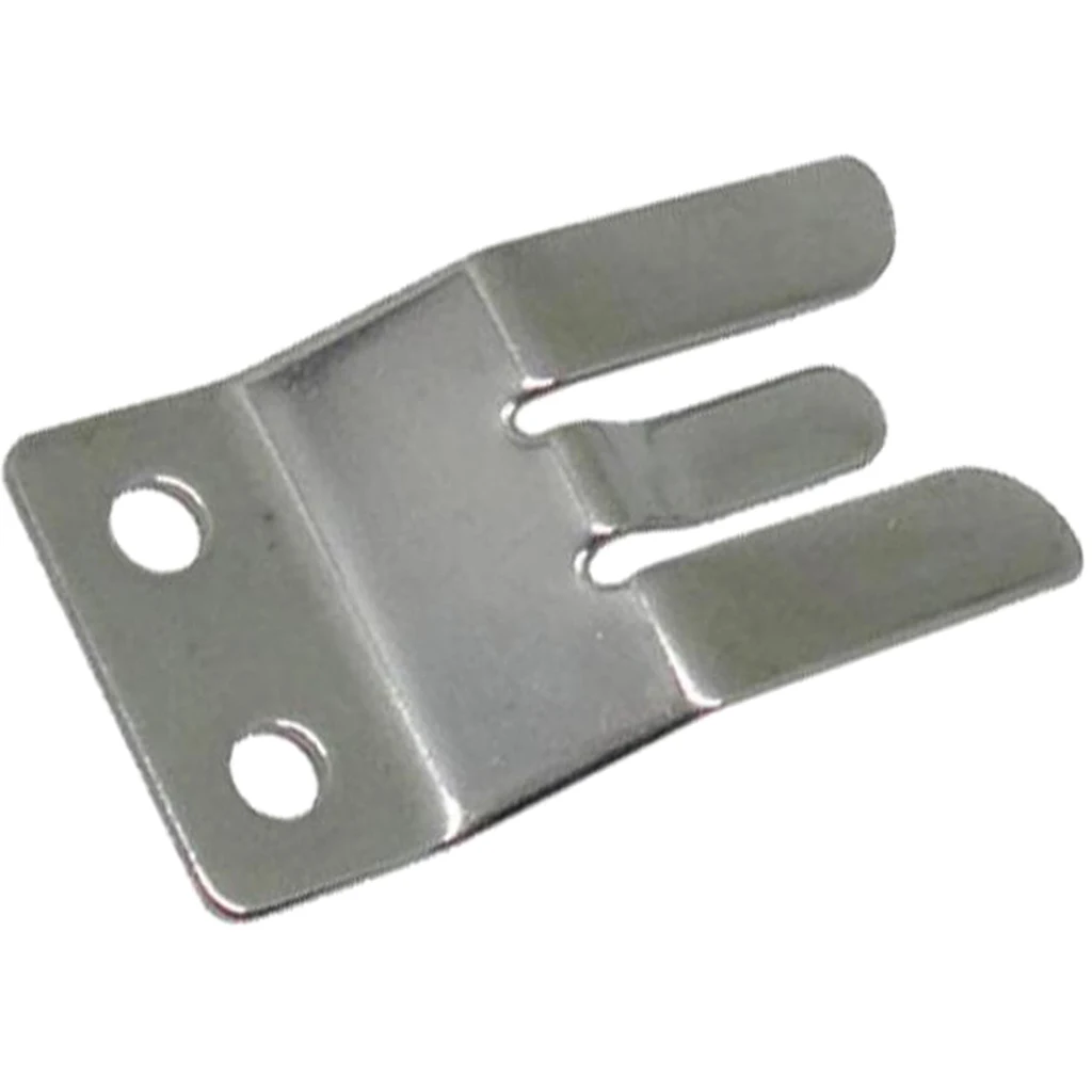 

MICROPHONE CLIP 304 Stainless Steel One-Piece Pressure Finger Mic Clip