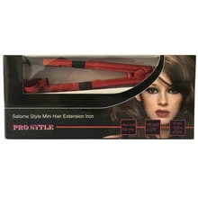 1pc US/EURO plug Salome Temperatuurregeling Iron Heat Keratine Hair Extensions Gereedschap Mini Iron Fusion Connector(China)