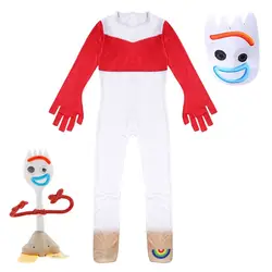 История игрушек 4 форки косплей костюм детский комбинезон наряды маска полный комплект для детей Хэллоуин карнавальные костюмы