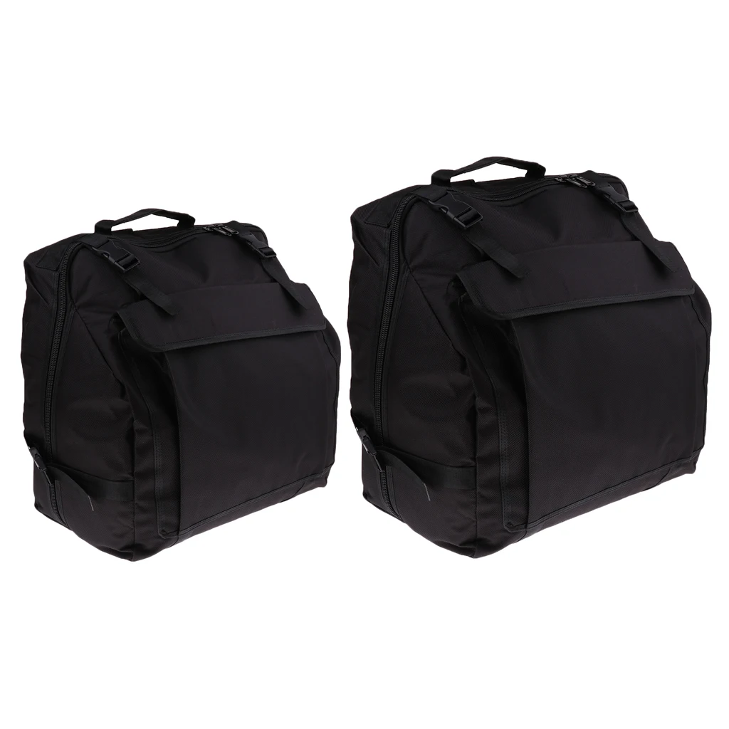 MagiDeal 2xThick Padded Bass Piano Accordion Case Gig Bag for Bass Accordion