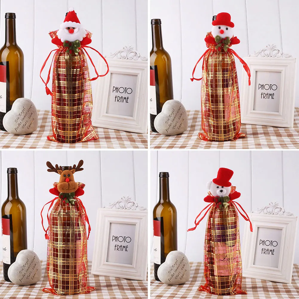 декоративные новогодние бутылки. декор шампанского на новый год. упаковать бутылку на новый год своими руками. упаковать бутылку на новый год своими руками. декорирование бутылок.