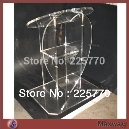 church acrylic podium/Acrylic heart-shaped lectern Acrylic Church Lectern Perspex Heart shaped | Мебель