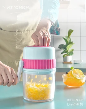 

Hand Crank Manual Ice Crusher Shaver Snow Cone Smoothie Ice Block Making Machine Ice Shaver Ice slush Maker
