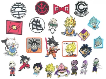

Dragon Ball iron on patches game logo badge applique Embroidered kid's patch