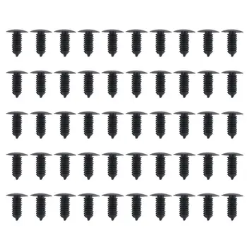 

50pcs / pack Car Plastic Rivet Fastener Clips Trim Panels Fit 7mm Hole for VOLKSWAGEN on buses, trains, planes, truck, cars.