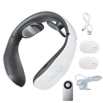 

Intelligent Neck Massage Pulse Shoulder Massager Infrared Heating Relieve Pain Remote Control