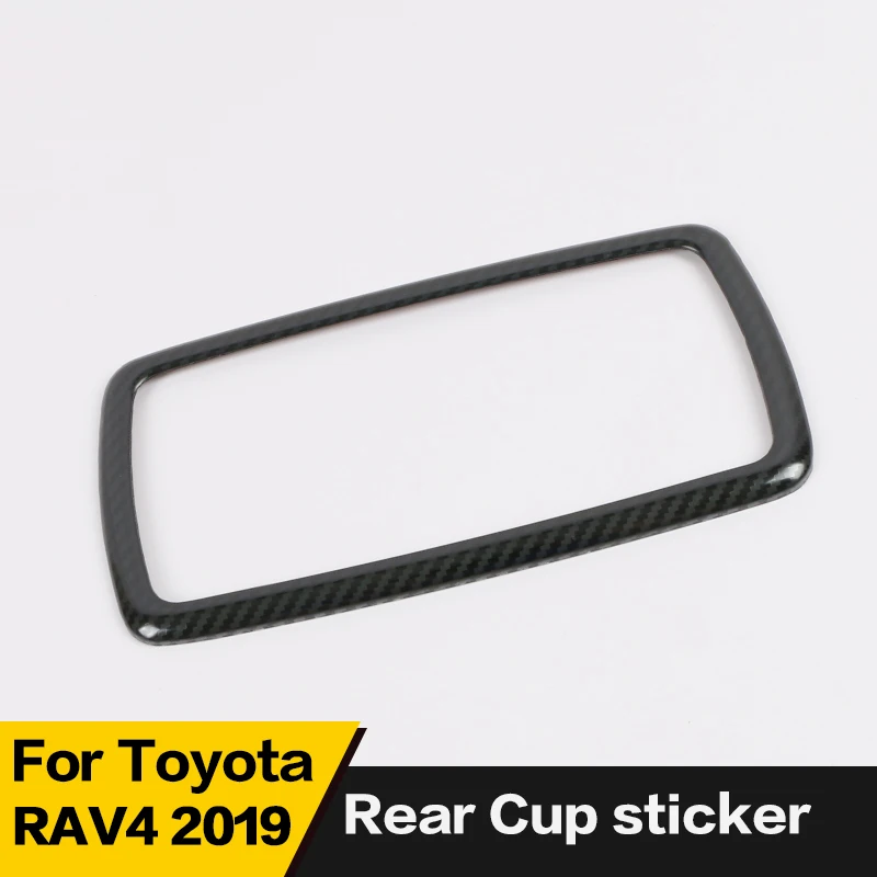Для Toyota RAV 4 задняя чашка stricker углеродное волокно автомобильные аксессуары 1 шт