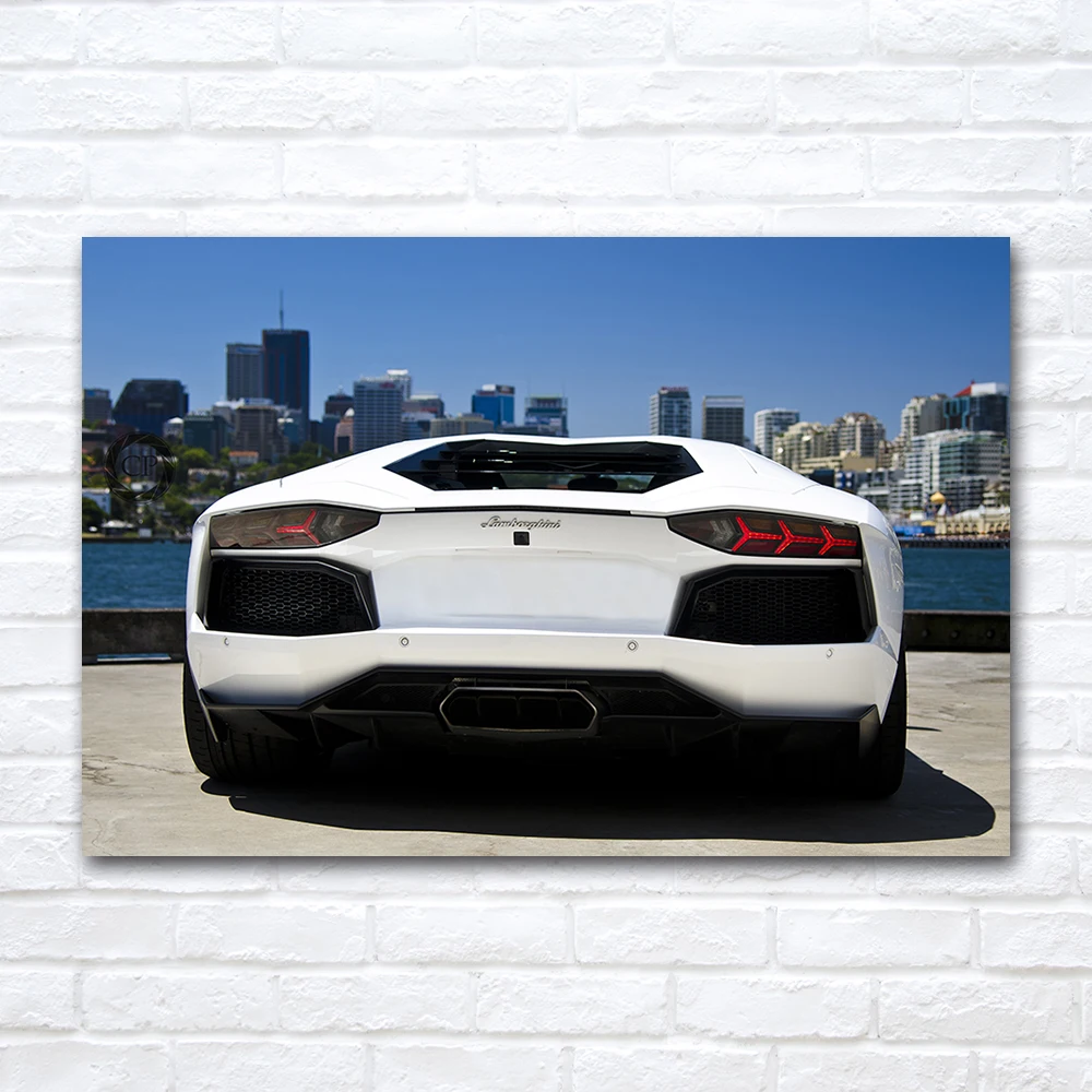 Wall Art Canvas Painting Lambo Luxury Sports Car Poster Prints Nordic Modern Estetica Room Decor Picture