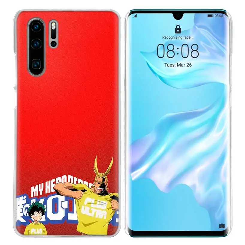 Жесткий ПК чехол для huawei P30 P20 P10 mate 30 20 10 Nova 5 5i Pro Lite P Smart Z Plus мой герой Academy Plus Ultra - Цвет: 08