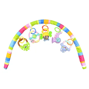 

Baby Hanging Bell Stroller Toys Cot Winding Cradle Baby Play Bed Bell Pendant Rattles Mobile Detachable Bed Toys