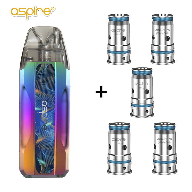 

Aspire Tekno Kit AVP Pro Max Pod System Plus AVP Pro/BP Coils Pods Capacity 3.5ML/3.0ML 30W Mod Electronic Cigarette Vaper E-cig