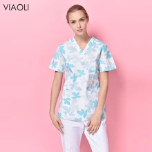 Хирургические больничные скрабы костюмы мужские хлопковые медицинские униформы одежда для кормления скрабы медицинская форма медсестры аптека лабораторное пальто