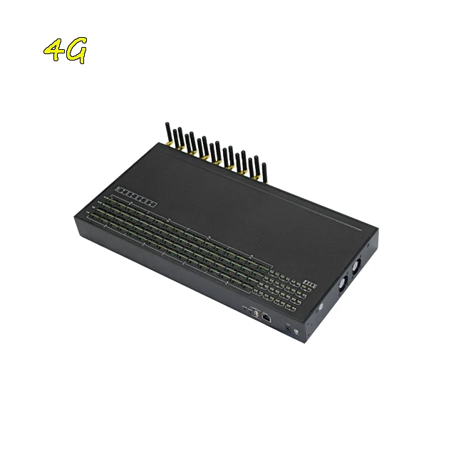 

IP GSM Gateway 128 Sims GoIP 16 Port Gateway 4G GSM/WCDMA/LTE FDD VoIP Gateway