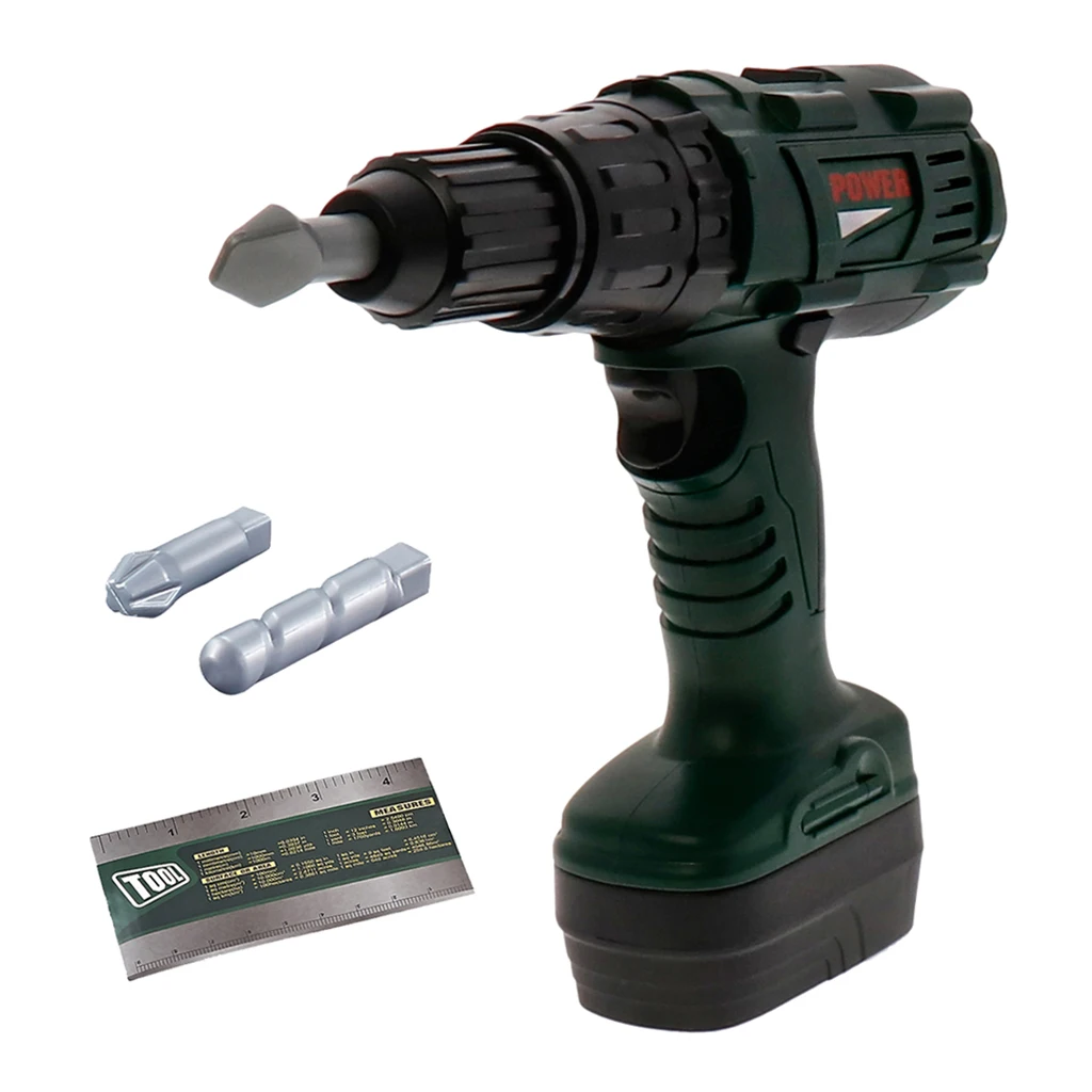 Kids Children Play Battery Opreated Electric Drill Toys Outdoor Indoor Play