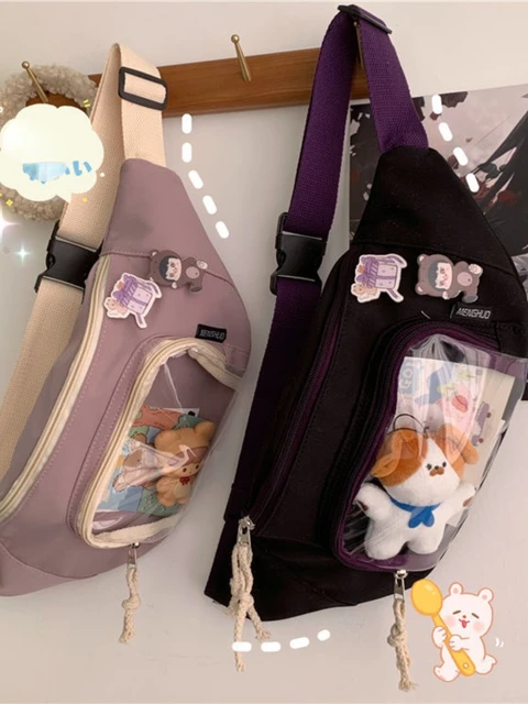 Canvas Large Capacity Harajuku Style Waist Bag ☢️ ATLAS 1