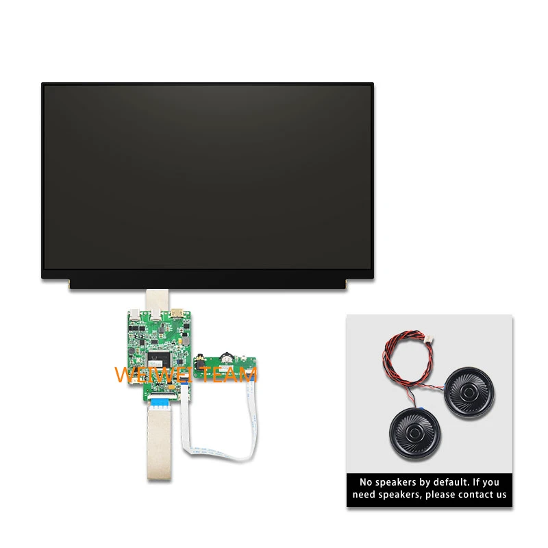 Wisecoco 13,3 дюймов FHD ips ЖК-дисплей 1920X1080 панель дисплея для ноутбука EDP USB C HDMI Плата Поддержка мобильного телефона LQ133M1JW15 - Цвет: with Speaker