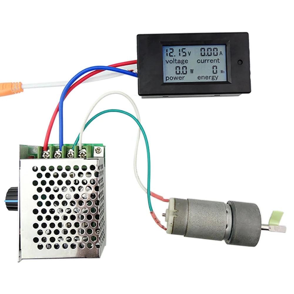 AC 6 5 100 V 0 100A цифровой вольтметр Амперметр тестер энергии ЖК панель Измеритель