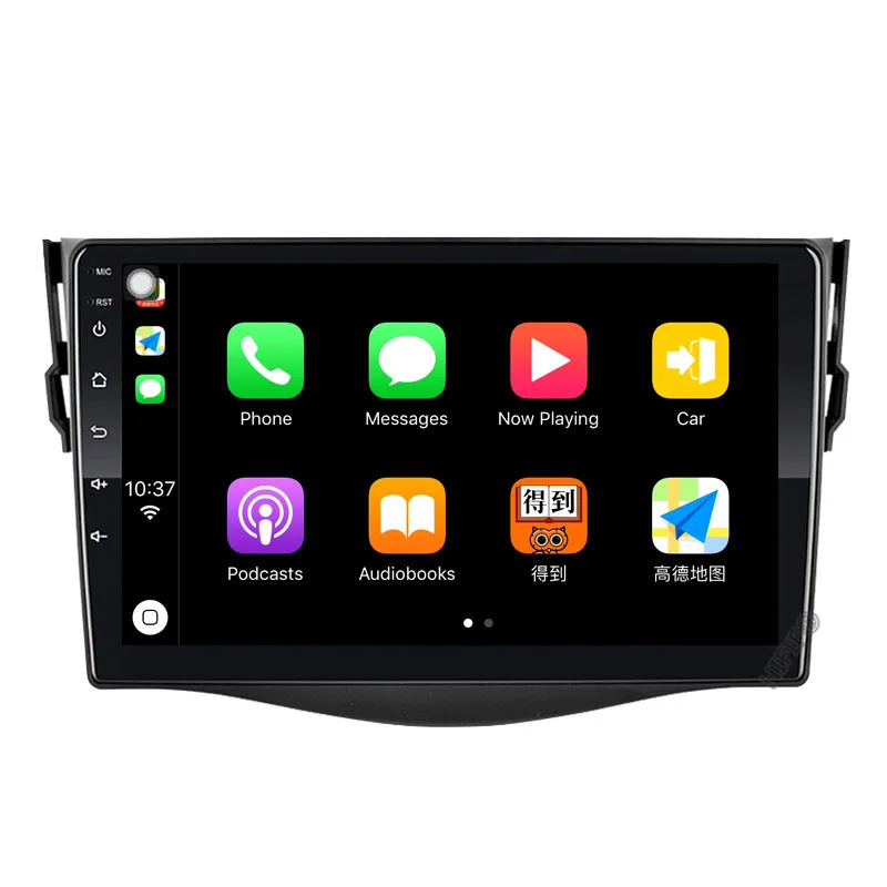 Автомобильный Dvd плеер на Android 10 для Toyota RAV4 Rav 4 2007 2008 2009 2010 2011 2 din 1024*600 gps навигация