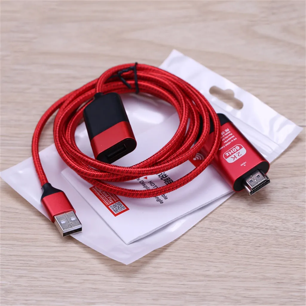 20 USB Женский 2в1 HDTV беспроводной HDMI дисплей ключ Wifi видеокабель, адаптер для Apple Android адаптер