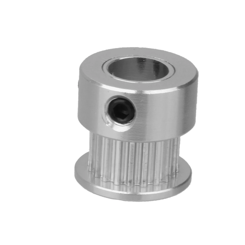 4pcs 3D Printer Extrusion Wheel (Bore 8mm) - Stainless Steel Gear Wheel 20 Tooth for 3D Printer, Extruder