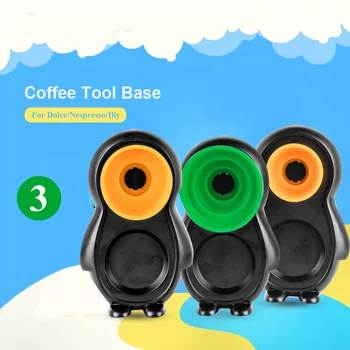 

Coffee Filter Tamper Holder Espresso Tamper Mat Stand Coffee Maker Support Base Rack Coffee Accessories for Dolce/Nepsresso/ilyl