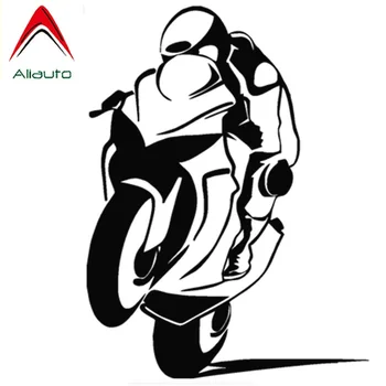 

Aliauto Personality Car Sticker Cool Biker on Board Decortive Vinyl Decal Waterproof for Gti Skoda Opel Astra G Mazda,19cm*15cm