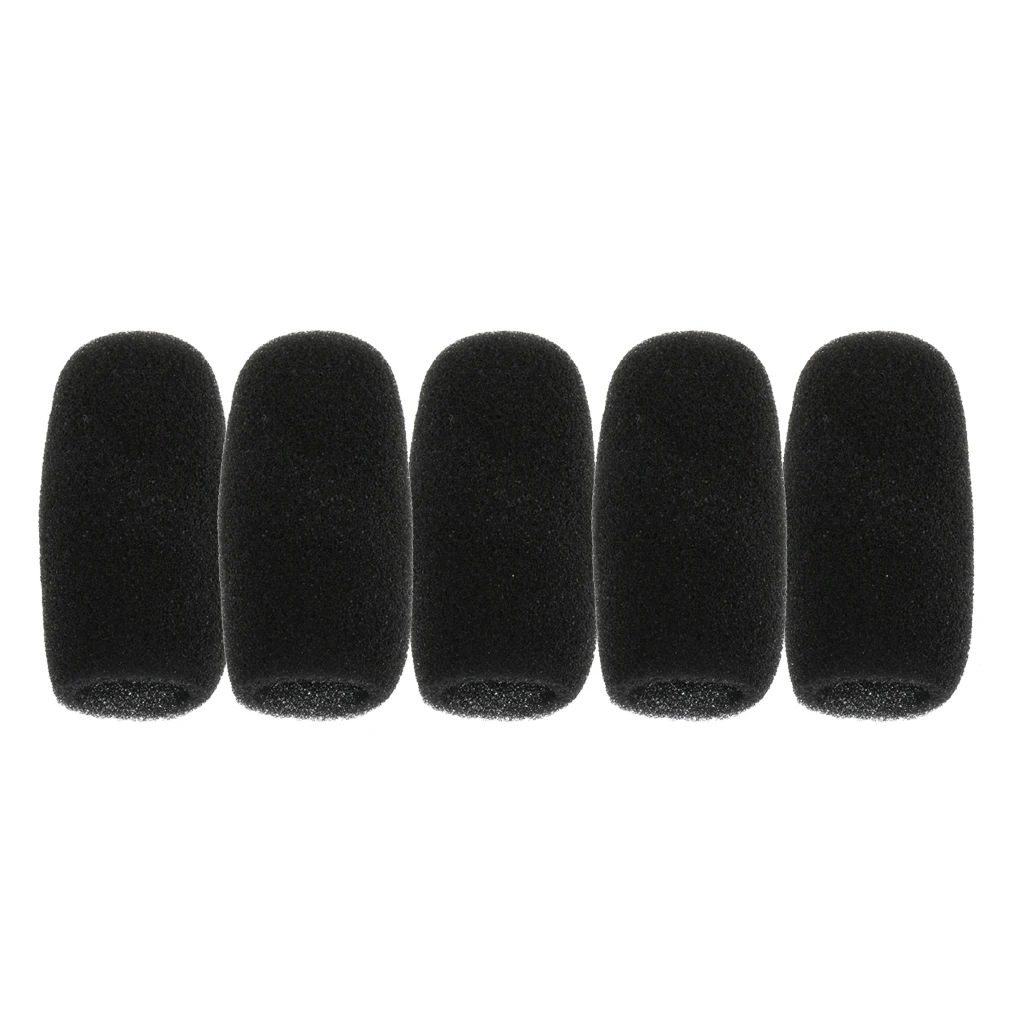 5 Pcs Microphone Foam Cover For Sony Panasonic Canon Shotgun Mic M5