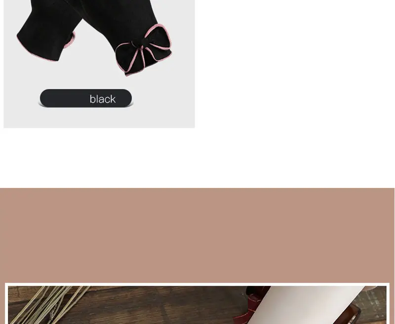 HECATAL Women Ski Gloves Windstopper Leisure Mittens Women Suede Touch Screen Gloves Autumn And Winter Outdoor Bow Elegant Warm
