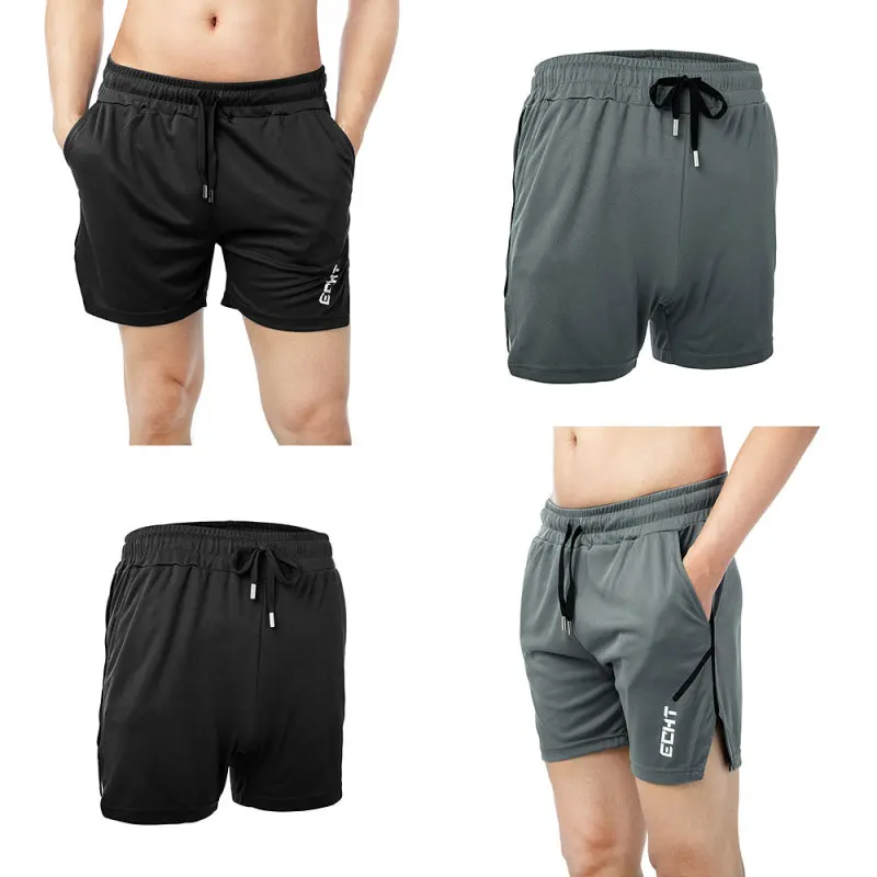 

2XL-4XL Men's Compression Shorts Summer Casual Sports Shorts Polyester Men's Regular Elastic Waist Shorts New