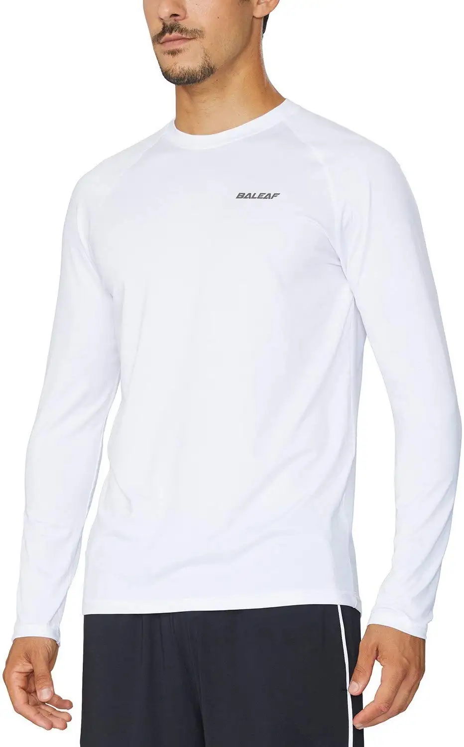 

2020 Men's Long Sleeve Running Shirts Cool Workout T-Shirts