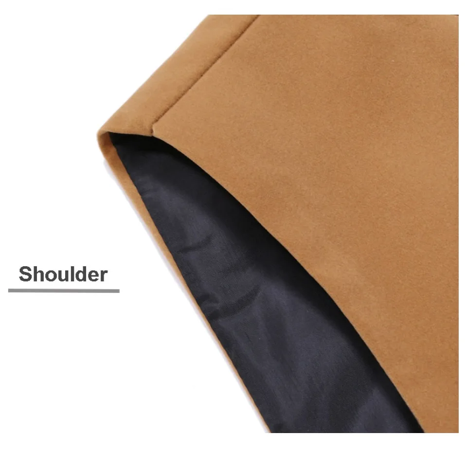 Autumn Winter Mens Vest Suit Casual Mens Sleeveless Suit Vest Solid Color Black Cotton Single Breasted Men's Waistcoat Gilet
