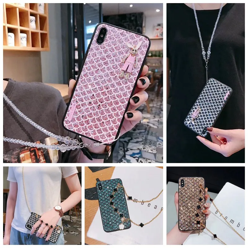 

Phone Case for huawei Y9 7 6 5 Prime Pro 2018 2019 for Honor 8X 7A 8E 9I 10 Lite Lucky Clover Rabbit Pearl Bracelet phone cover