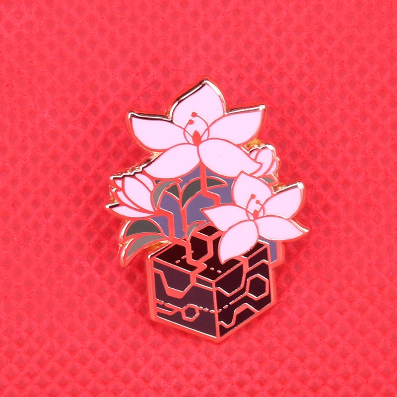 Nier Automataエナメルピンブラックボックスと月の涙バッジゲーム愛好家へのギフト Brooches Aliexpress