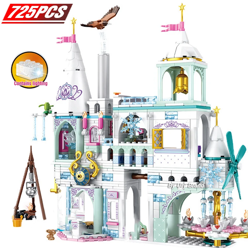 

4in1 Friends Series POP Star House Designer Princess Construction Set Model Building Blocks Toys For Girls DIY Christmas Gifts
