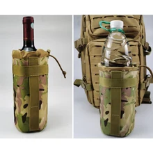 2L сумка для бутылки воды кемпинг чайник сумки для рюкзака жилет ремень Путешествия Велоспорт походные сумки крышка