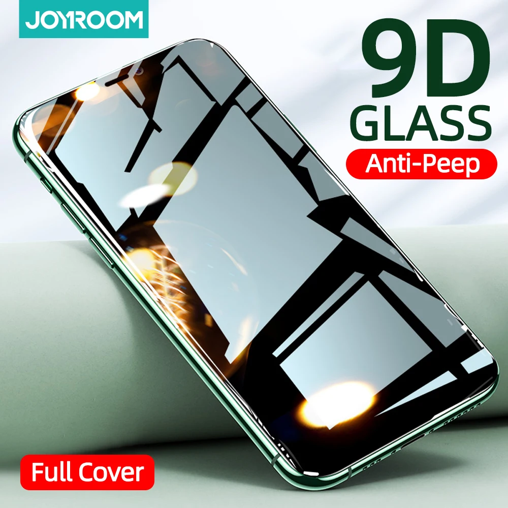 Joyroom Écran pour préserver la vie privée pour portables, protection en verre trempé anti espionnage, préserve l