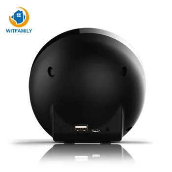 

Modern Temperature Humidity Electronic Desktop Digital Alarm Clocks Speaker and Remote Control Speaker LED Alarm Clock