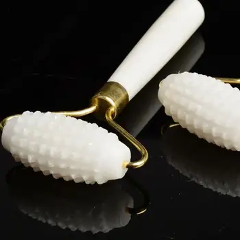 

Facial Jade Roller Lightweight Vibrating Portable Skin Care Tool Massager Facial Roller Beauty Stick Face Roller