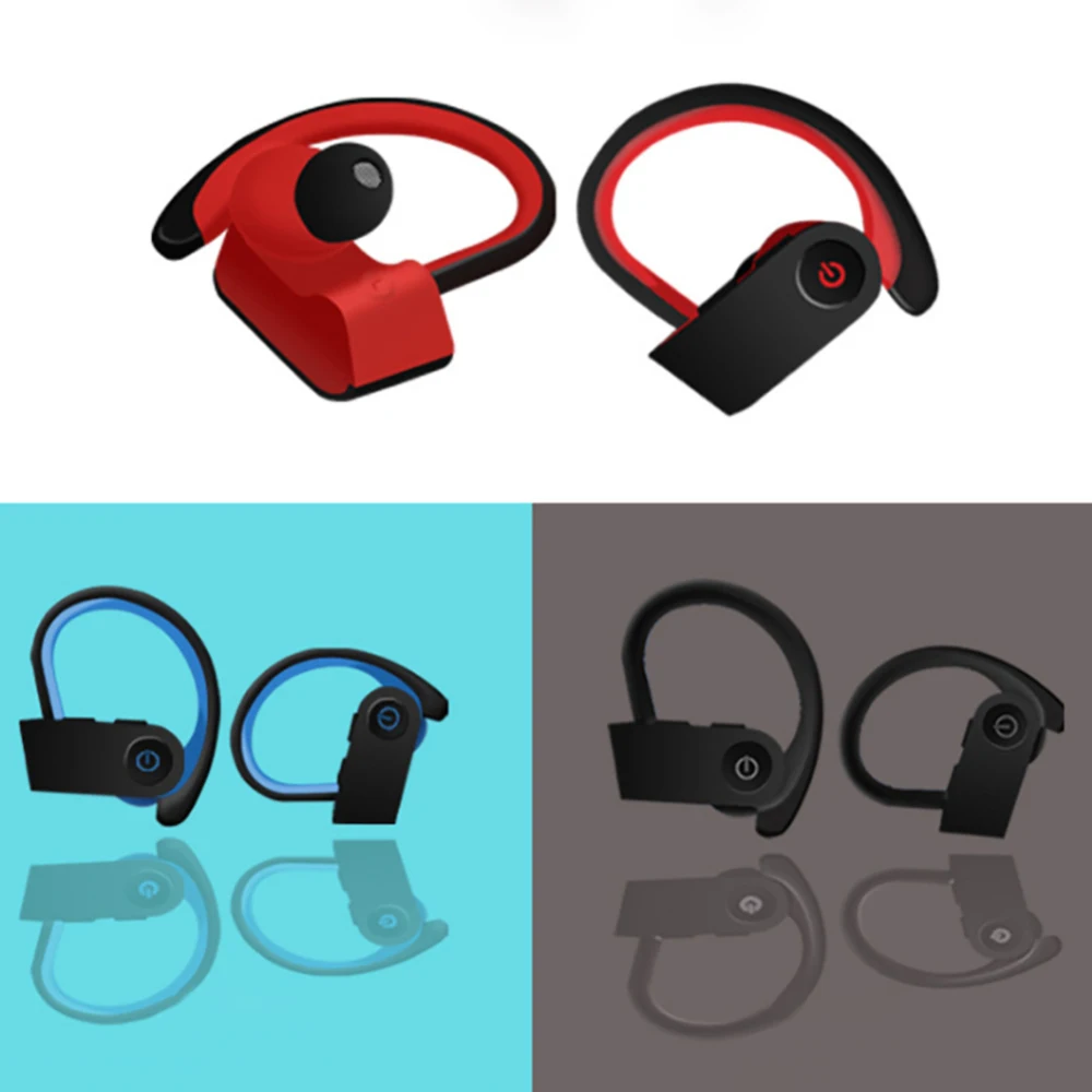 TWS Earphone Wireless Sport Bluetooth 5 0 Headset Earhook Stereo Headphone with Microphone for xiaomi iPhone All Smart Phone