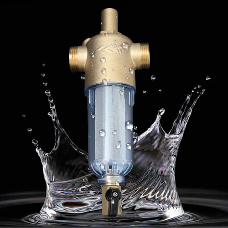 

Water Pre Filter Sediment Filter for Well Water Hose Sediment Filter Reusable Spin Down Sediment Water Filter