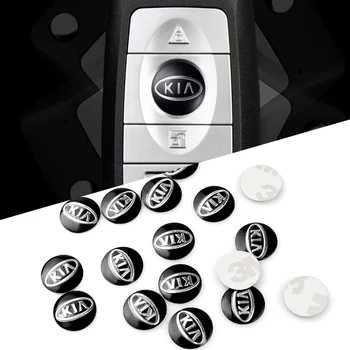 

14mm car key logo sticker car control key badge smart car emblem For KIA Cerato Sportage R K2 K3 K5 RIO 3 4 sorento Car styling