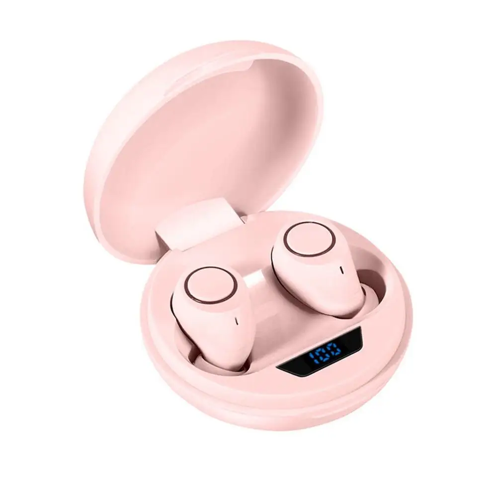 Earphone Mini Headphone Sports Stereo In ear Bluetooth With Charging Box For iPhone Samsung Huawei