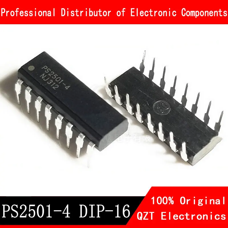 10pcs/lot PS2501-4 DIP16 PS2501 DIP-16 2501-4 optocouplers new original In Stock 10pcs sn74ls85n dip 16 74ls85 dip16 sn74ls85 dip 74ls85n hd74ls85p