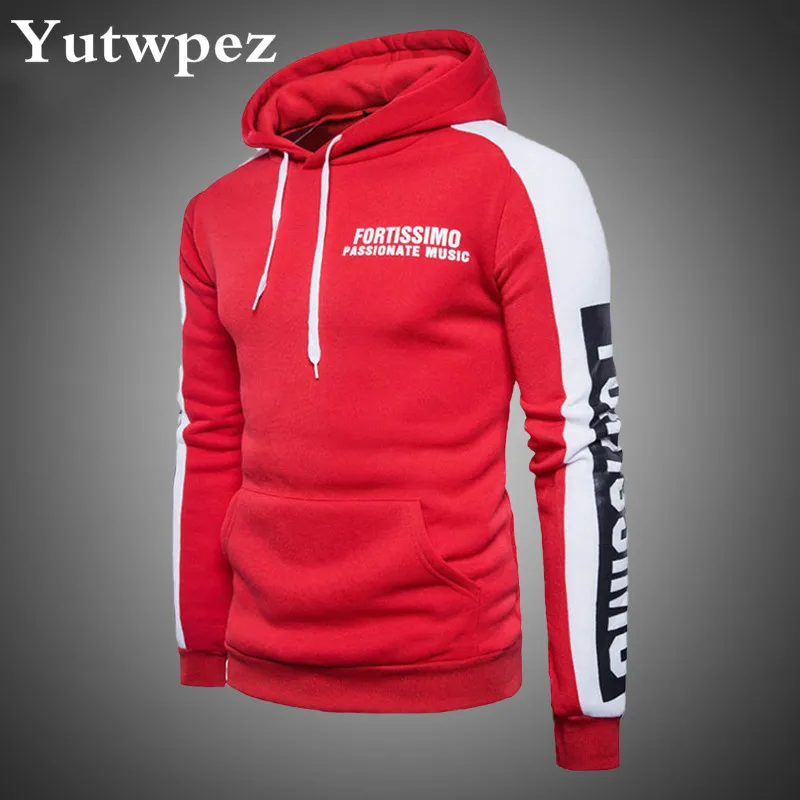 Hoodies Erkekler 2019 Sonbahar Spor S cak Kap onlu Ti rt Erkek Hip 