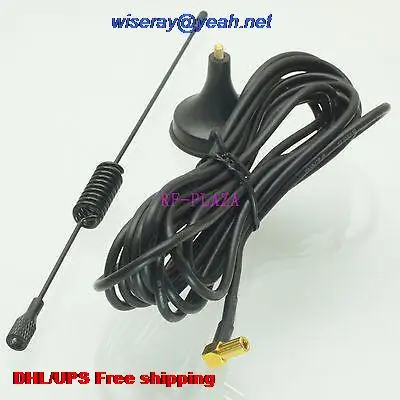 

DHL/EMS 100 pcs 3G Antenna 3G 3dBi date card GPRS GSM SSMB female right angle antenna for USB Modem aerial-A1