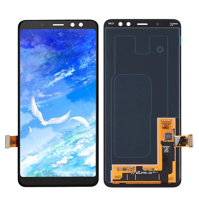 Super AMOLED ЖК дисплей для Samsung Galaxy A530 A8 2018 сенсорный экран с дигитайзером в сборе 5 6