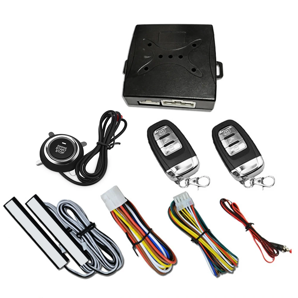 

A6 - A Push Button Start System Car Security Alarm Engine Starter